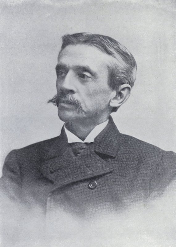 Frank R Stockton (zdjęcie czarno-białe) autorstwa English Photographer