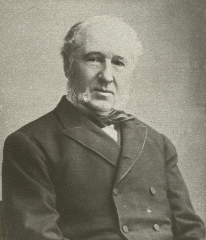 Frederick Greenwood, redaktor Pall Mall Gazette (zdjęcie czarno-białe) autorstwa English Photographer