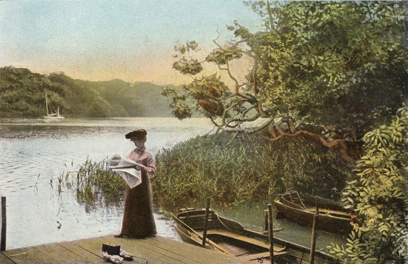 Jezioro Fritton autorstwa English Photographer