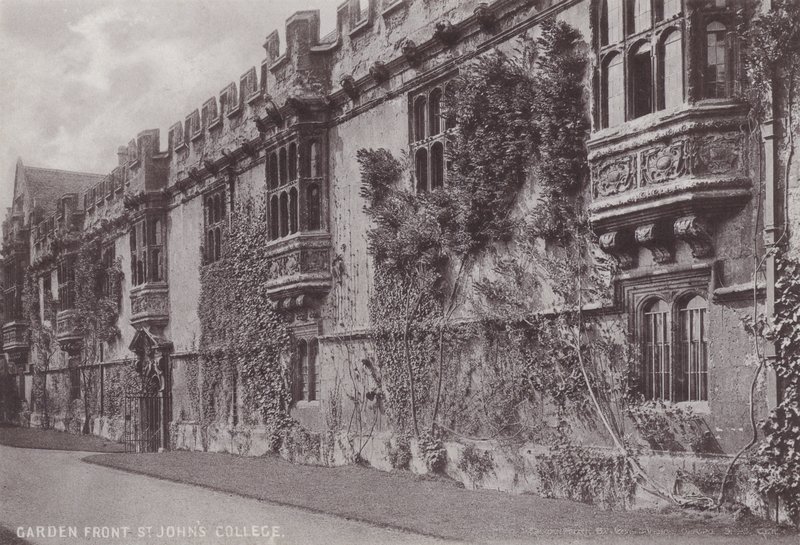 Garden Front St Johns College autorstwa English Photographer