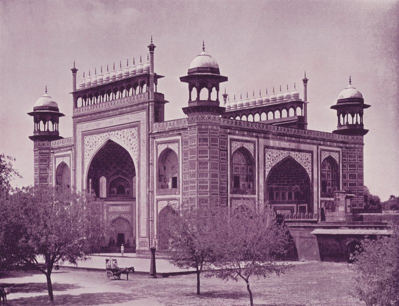 Brama Taj, Agra autorstwa English Photographer