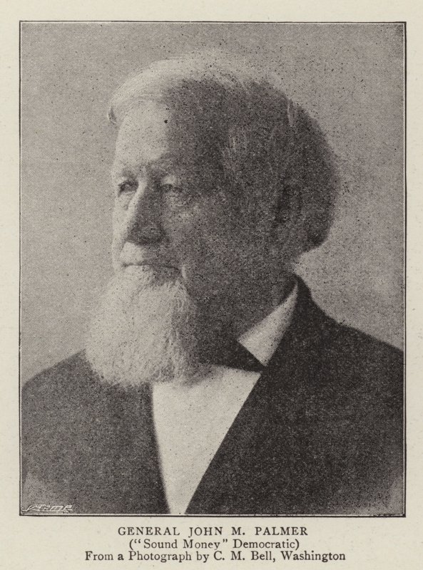 Generał John M Palmer autorstwa English Photographer