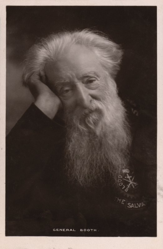 Generał William Booth, założyciel Armii Zbawienia (zdjęcie czarno-białe) autorstwa English Photographer