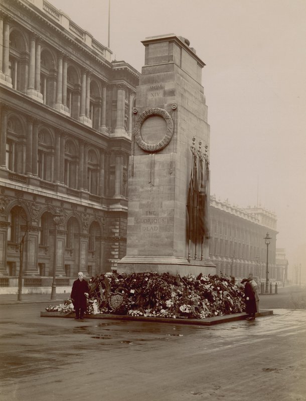 Ogólny widok Cenotaf w Whitehall autorstwa English Photographer