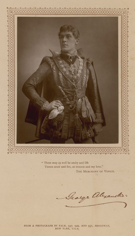 George Alexander, aktor autorstwa English Photographer