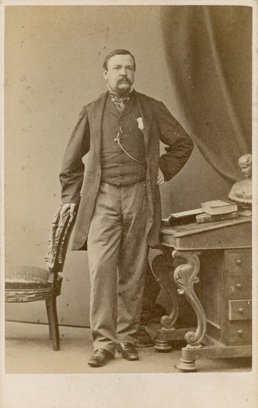 George Augustus Sala, dziennikarz autorstwa English Photographer
