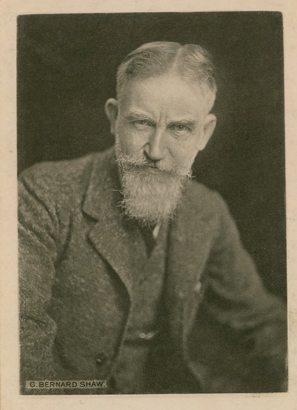 George Bernard Shaw, fotografia autorstwa English Photographer