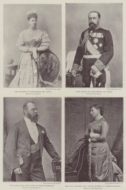 Niemiecka rodzina królewska autorstwa English Photographer