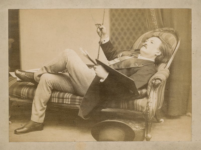 Gustave Dore, ok. 1860 autorstwa English Photographer