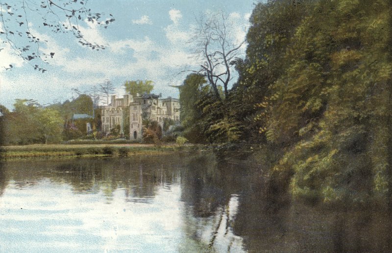 Chłopaki Cliffe House, niedaleko Warwick autorstwa English Photographer