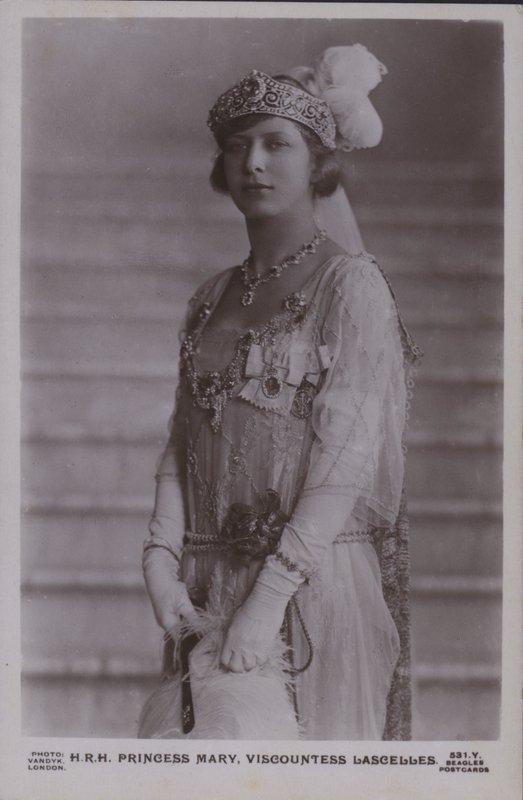 JKW Księżniczka Mary, Wicehrabina Lascelles (zdjęcie czarno-białe) autorstwa English Photographer