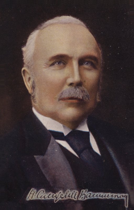 Henry Campbell-Bannerman (zdjęcie kolorowe) autorstwa English Photographer