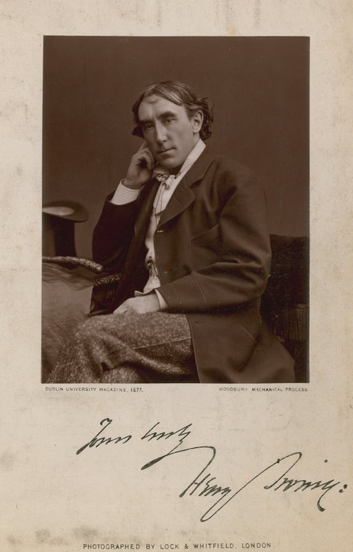 Henry Irving autorstwa English Photographer