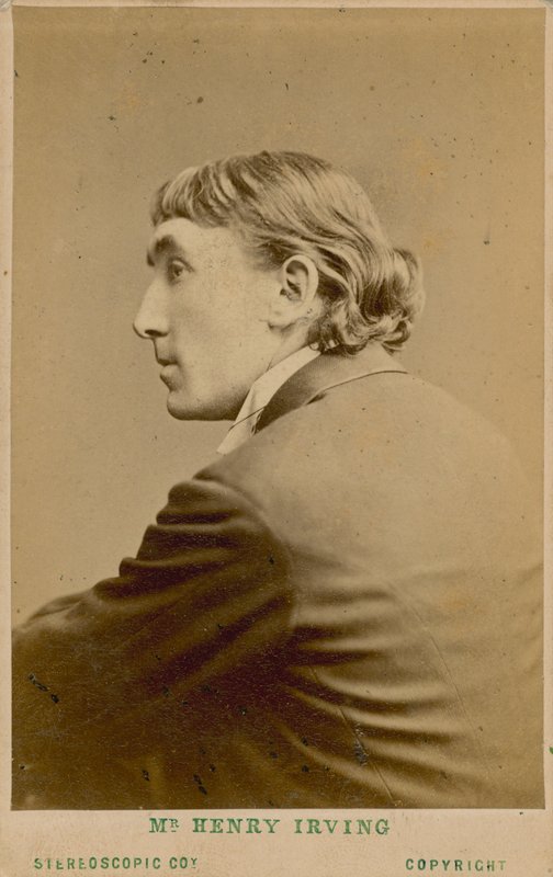 Henry Irving, aktor autorstwa English Photographer