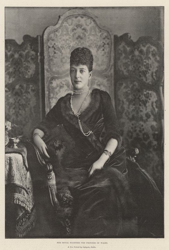 Jej Królewska Wysokość Księżniczka Walii autorstwa English Photographer