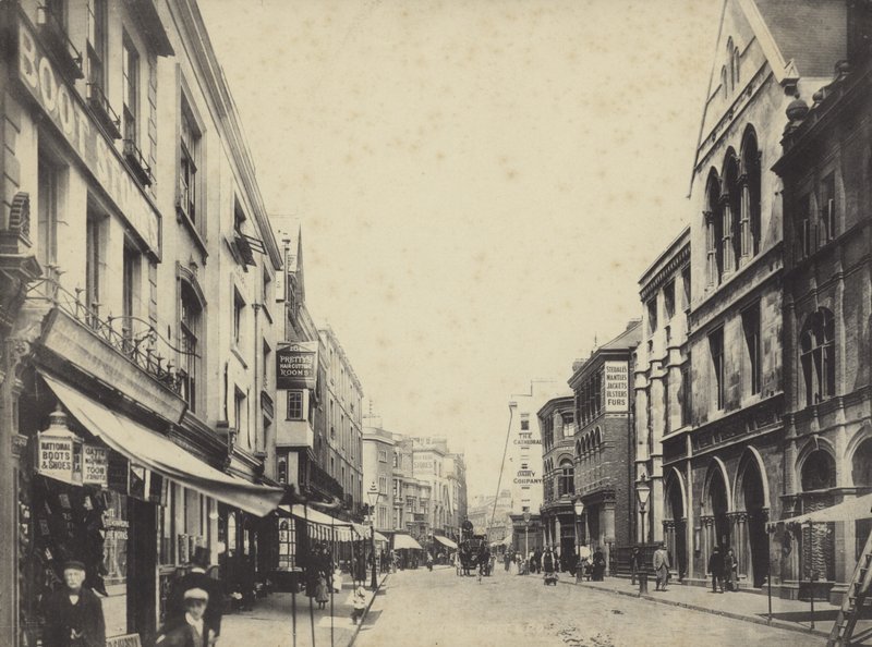 High Street, Exeter, Devon autorstwa English Photographer