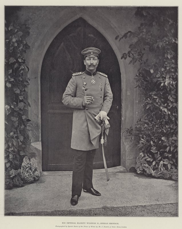 Jego Cesarska Mość Wilhelm II, Cesarz Niemiecki autorstwa English Photographer