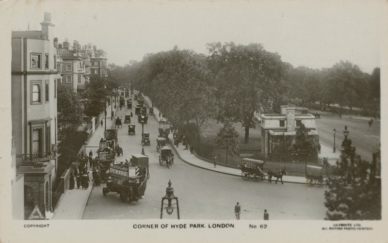 Hyde Park Corner, Londyn autorstwa English Photographer