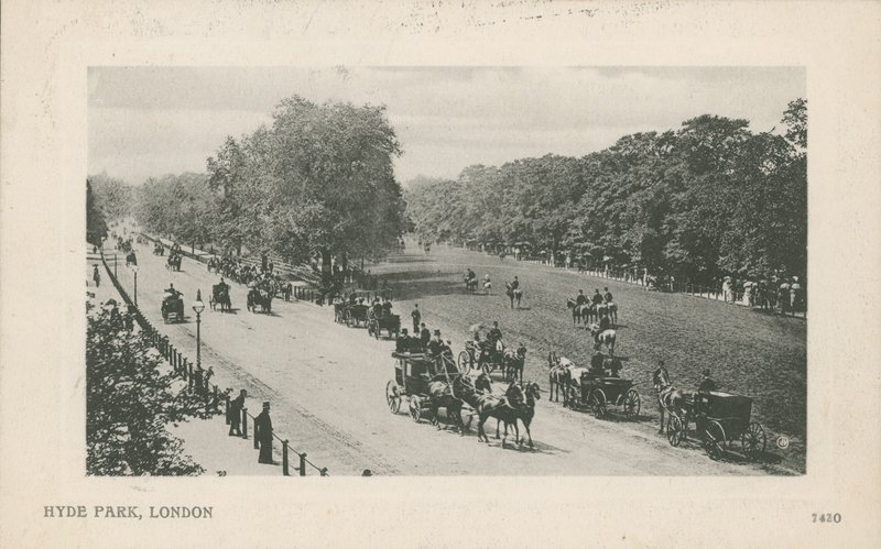 Hyde Park, Londyn autorstwa English Photographer