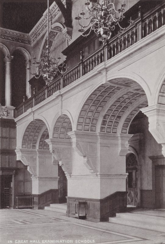 W szkołach egzaminacyjnych Great Hall autorstwa English Photographer