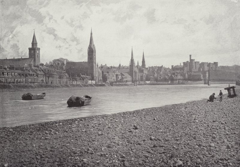 Inverness, z rzeki autorstwa English Photographer