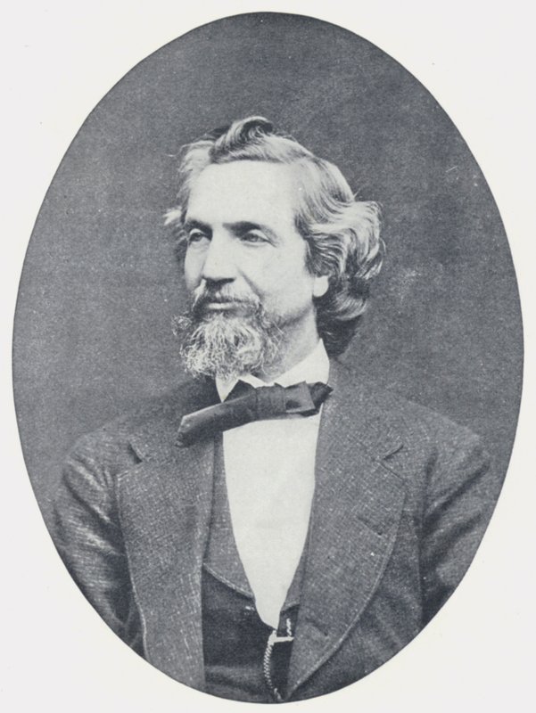 J T Trowbridge (zdjęcie czarno-białe) autorstwa English Photographer