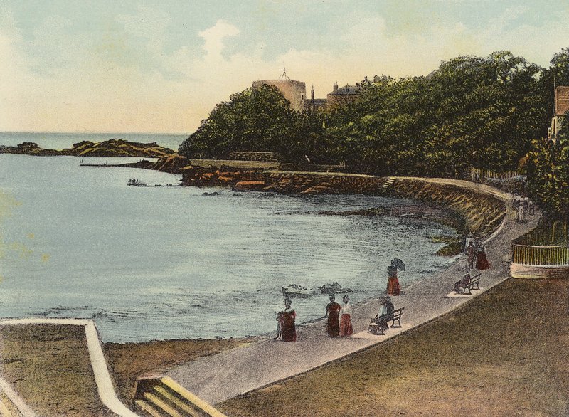 Jersey: La Collette (kolorowe zdjęcie) autorstwa English Photographer