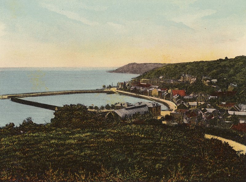 Jersey: St Aubins (kolorowe zdjęcie) autorstwa English Photographer