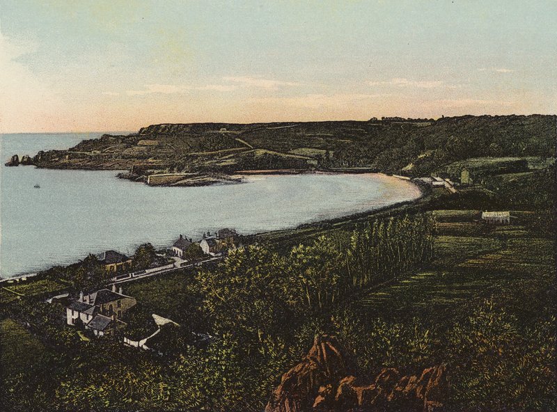Jersey: St Brelades (kolorowe zdjęcie) autorstwa English Photographer