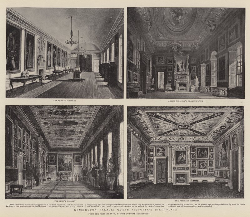 Pałac Kensington, miejsce urodzenia królowej Wiktorii autorstwa English Photographer