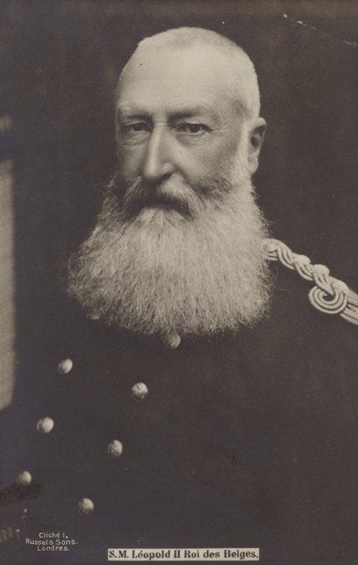 Król Leopold II autorstwa English Photographer