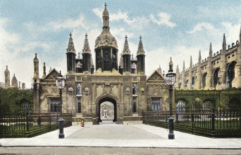 Kings College, brama wejściowa autorstwa English Photographer