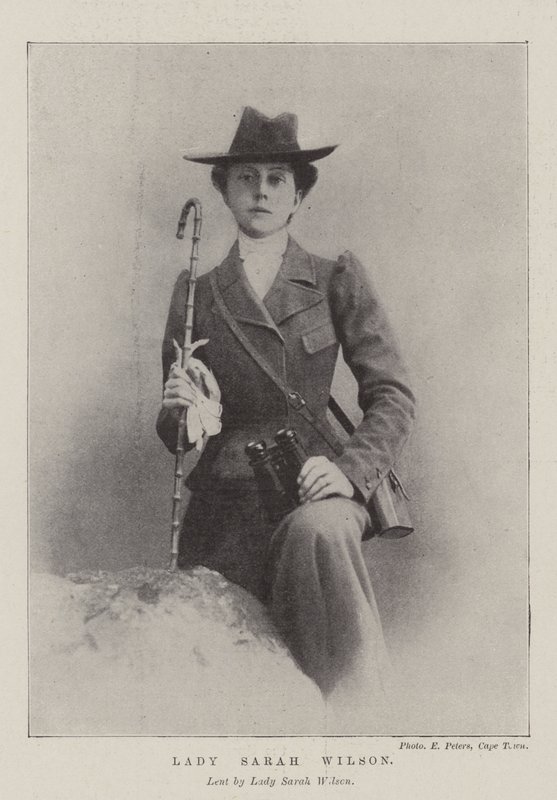 Lady Sarah Wilson autorstwa English Photographer