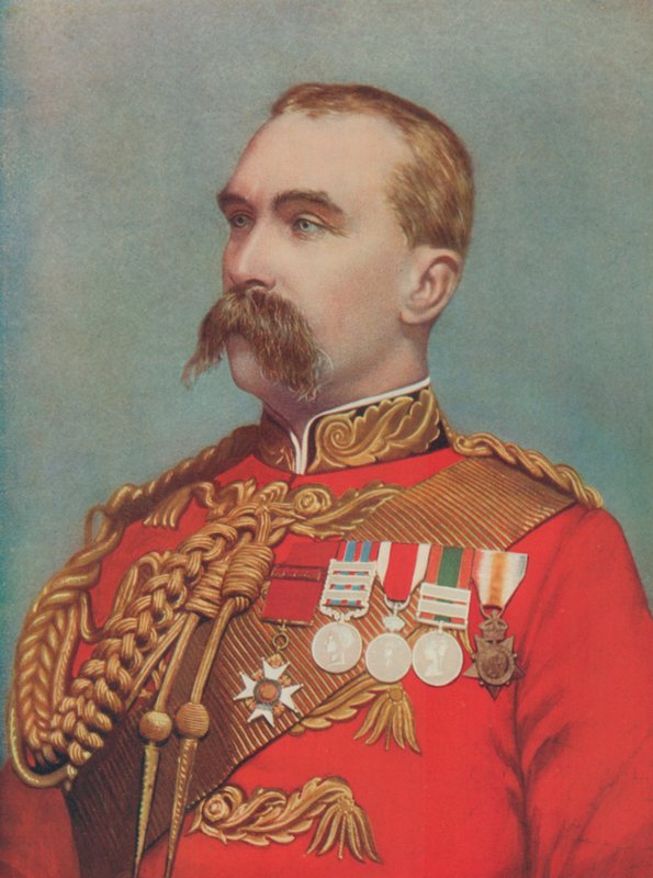 Generał porucznik Sir Alfred Gaselee. Dowodzący siłami brytyjskimi w Chinach autorstwa English Photographer