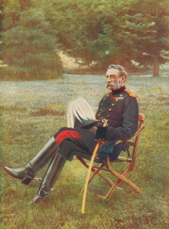 Generał porucznik Sir Francis Clery. Dowódca Drugiej Dywizji, Południowa Afryka. autorstwa English Photographer