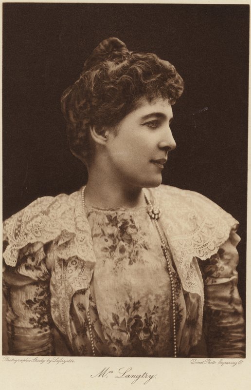 Lillie Langtry autorstwa English Photographer