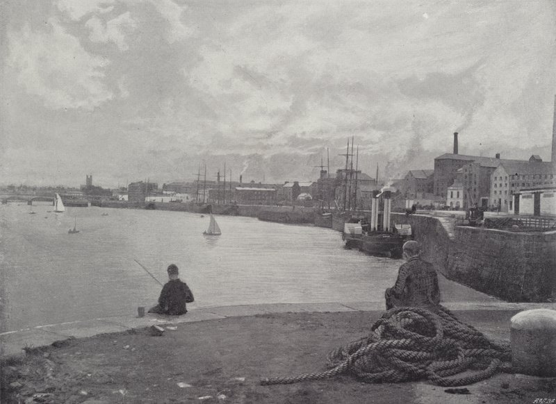 Limerick, doki i katedra autorstwa English Photographer
