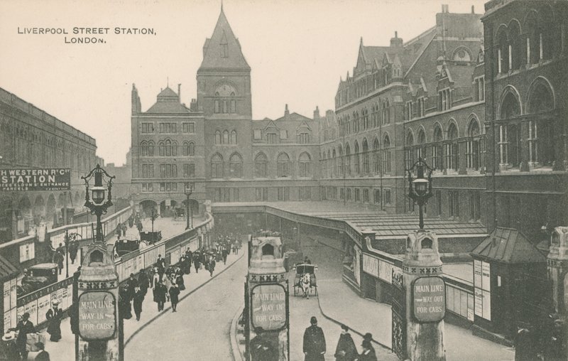 Liverpool Street Station, Londyn autorstwa English Photographer