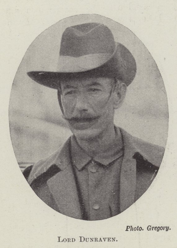 Lord Dunraven autorstwa English Photographer