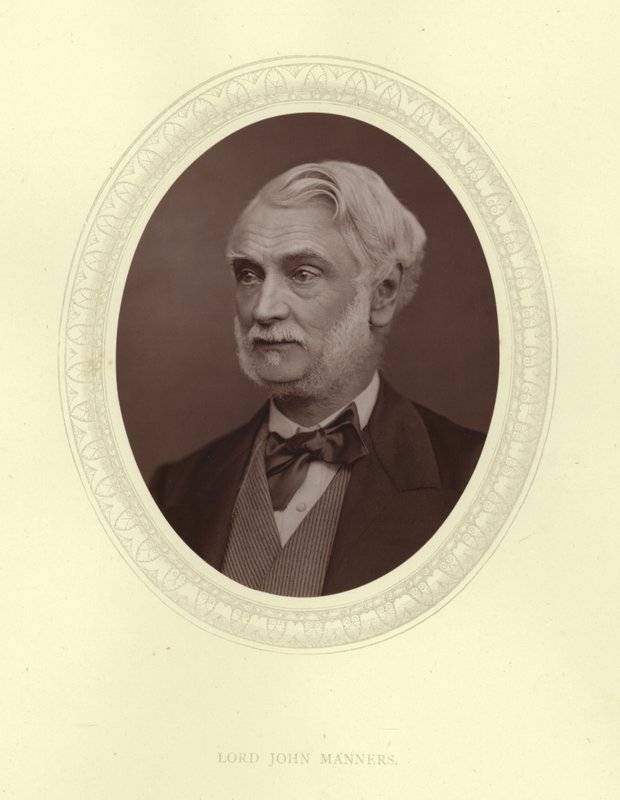 Lord John Manners autorstwa English Photographer