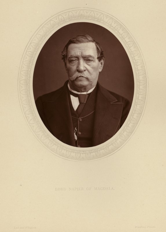 Lord Napier of Magdala autorstwa English Photographer
