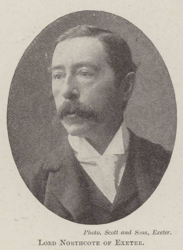 Lord Northcote z Exeter autorstwa English Photographer