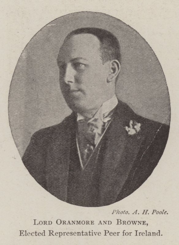 Lord Oranmore i Browne, wybrany przedstawiciel Peer na Irlandię autorstwa English Photographer