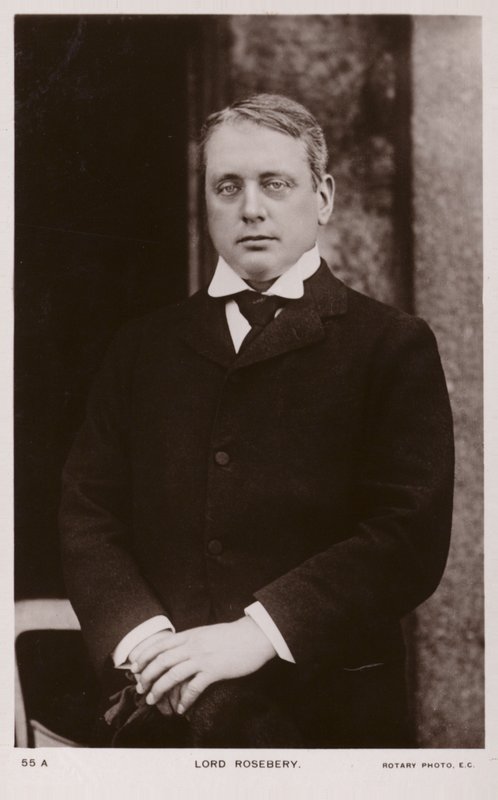 Lord Rosebery autorstwa English Photographer