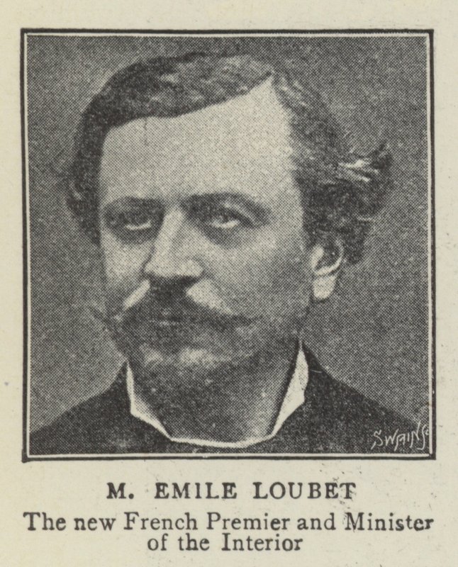 Emile Loubet autorstwa English Photographer