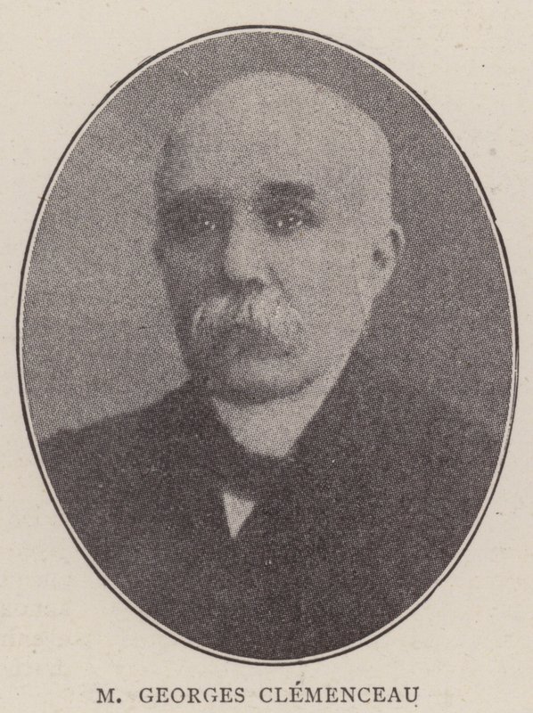 Pan Georges Clemenceau autorstwa English Photographer