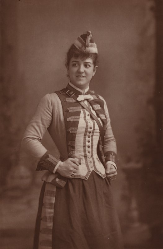 Mademoiselle Zelie de Lussan autorstwa English Photographer