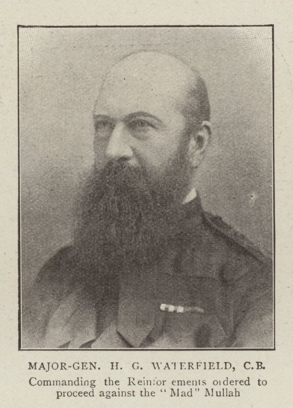 Generał dywizji HG Waterfield, CB autorstwa English Photographer
