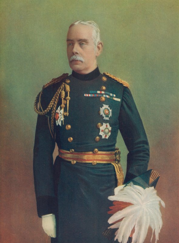 Generał dywizji Sir J.C. McNeill. Equerry do H.M. the Queen autorstwa English Photographer