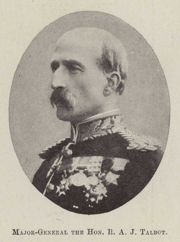 Generał dywizji Honorowy RAJ Talbot autorstwa English Photographer
